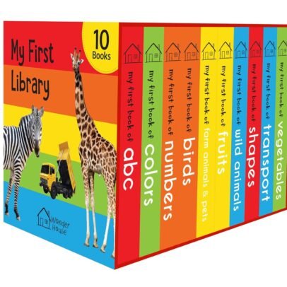 Boxset of 10 Board Books for Kids